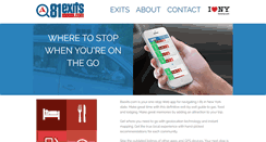 Desktop Screenshot of 81exits.com