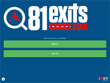 Tablet Screenshot of 81exits.com